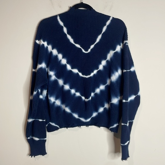 SOLD Pistola | Women’s Eva Tie Dye Distressed Sweater Size XS Cotton NWT - Picture 7 of 7